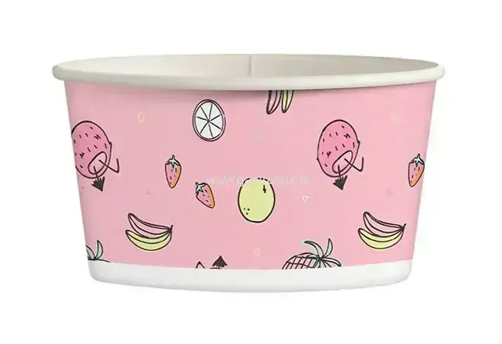 Kelímok na zmrzlinu Pastel 130 ml, 25ks