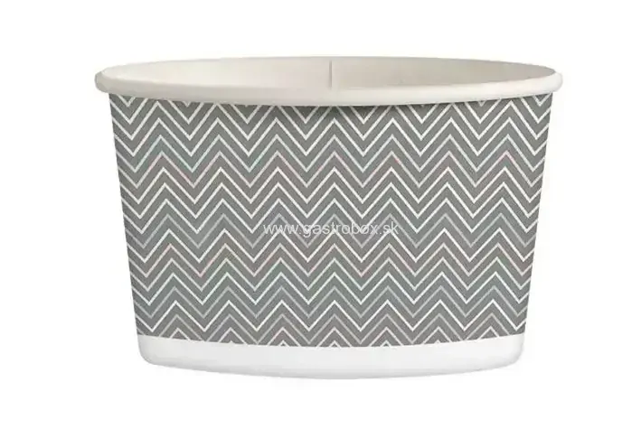 Kelímok na zmrzlinu Pastel 130 ml, 25ks